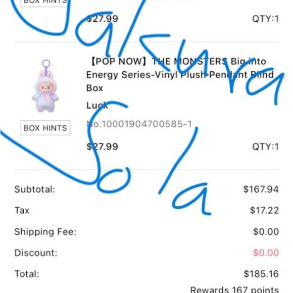 Pop Mart The Monsters Big Into Energy Labubu - Serenity - Picture 8 of 9